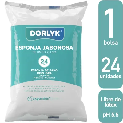 Esponja Jabonosa Dorlyk® 12×20 cm